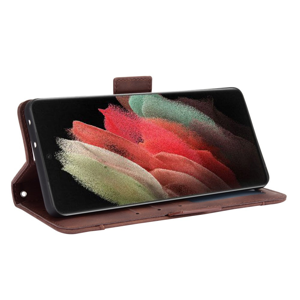 Galaxy S21 Ultra - Custodia Con Molti Scomparti Per Carte Di Credito