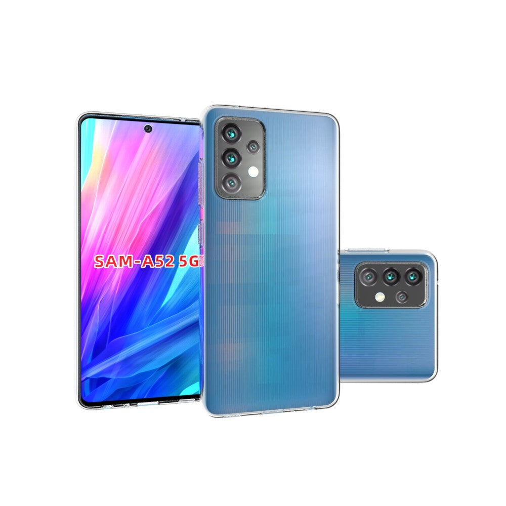 Galaxy A52 - Silikon Case Hülle transparent