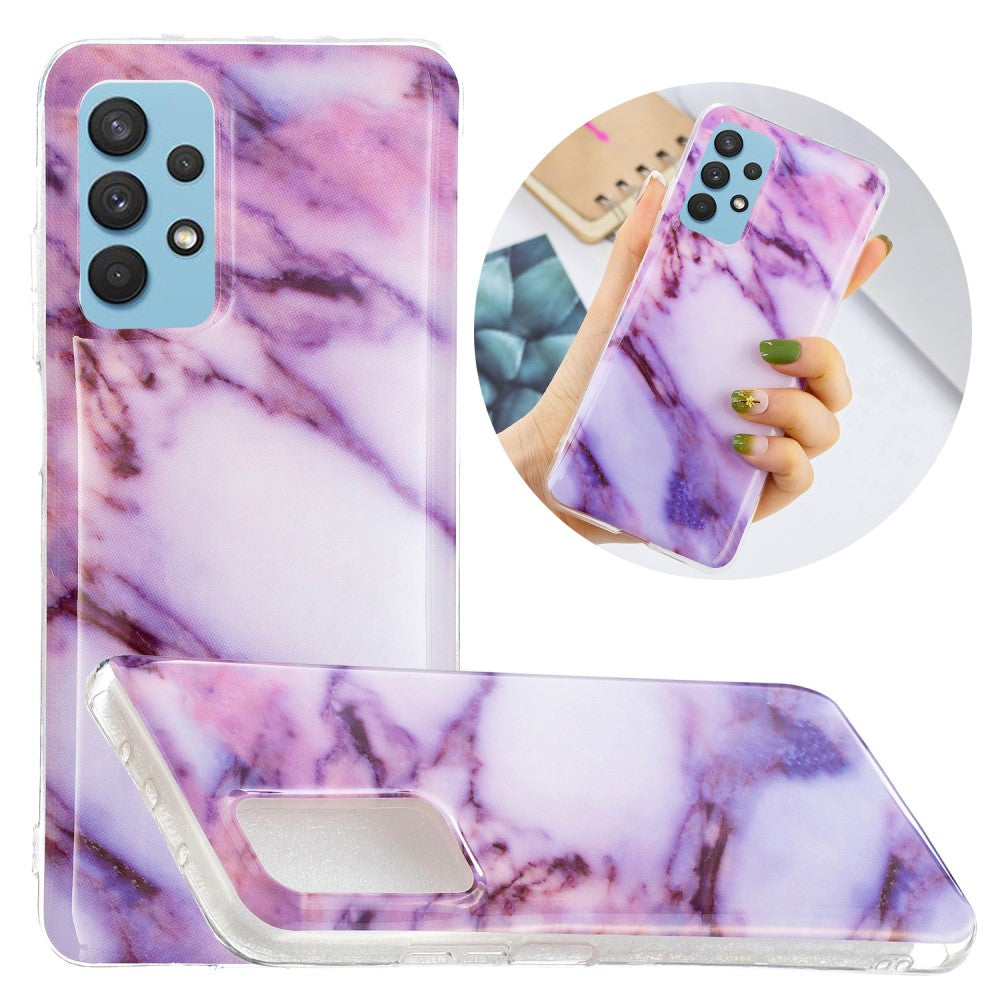 Galaxy A32 5G - Custodia in gomma Marble