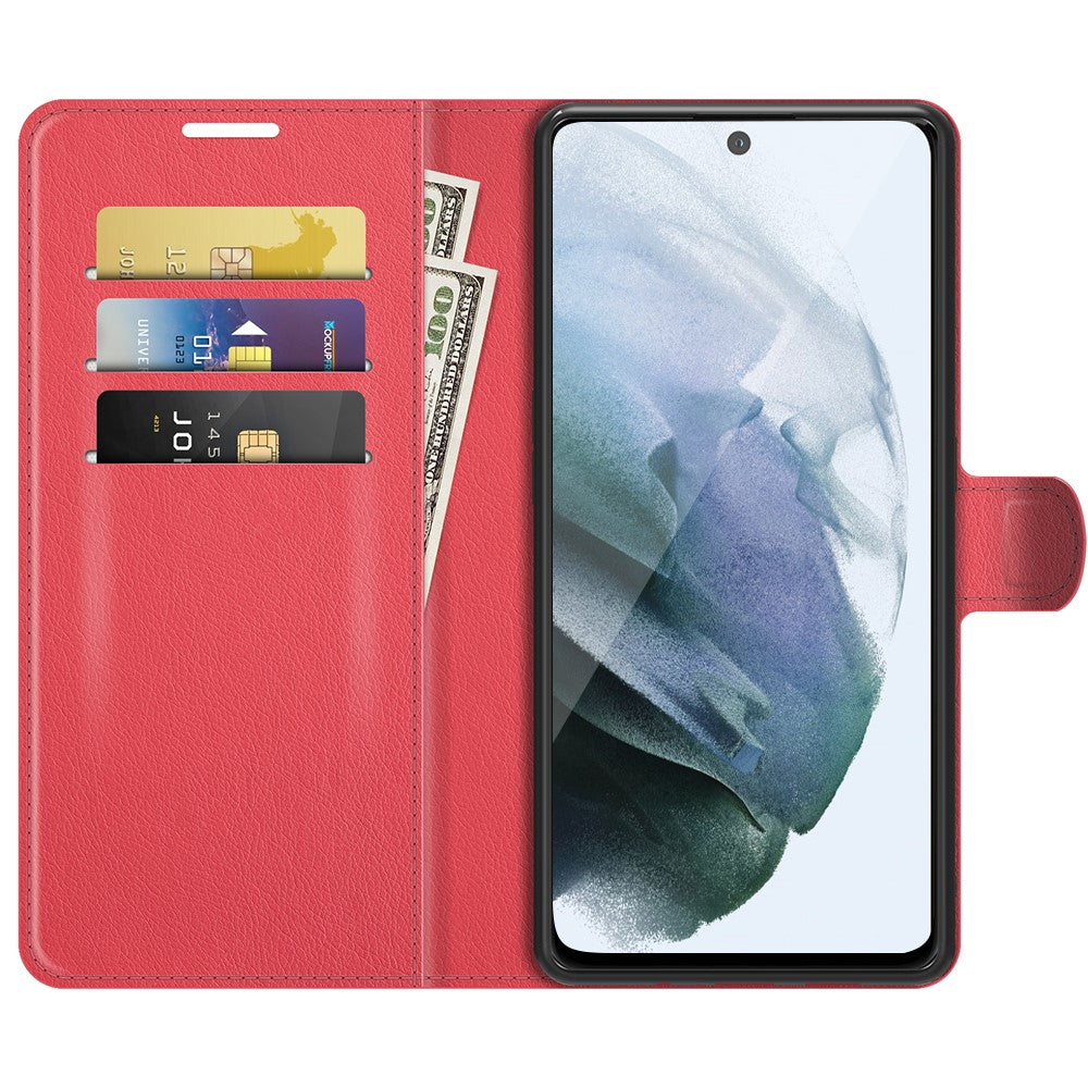 Galaxy S21 Fe - Leather Case Case