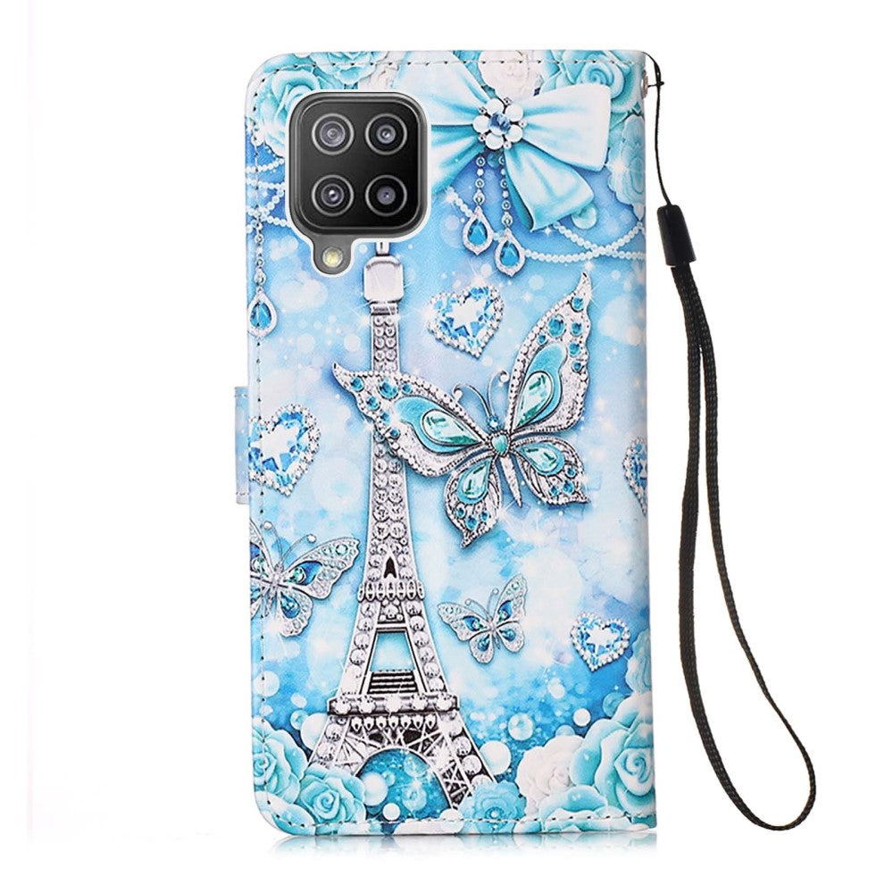 Galaxy A22 4G - Leather Case Motiv