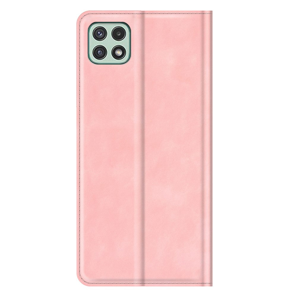 Galaxy A22 5G - Custodia Silky Stand Flip