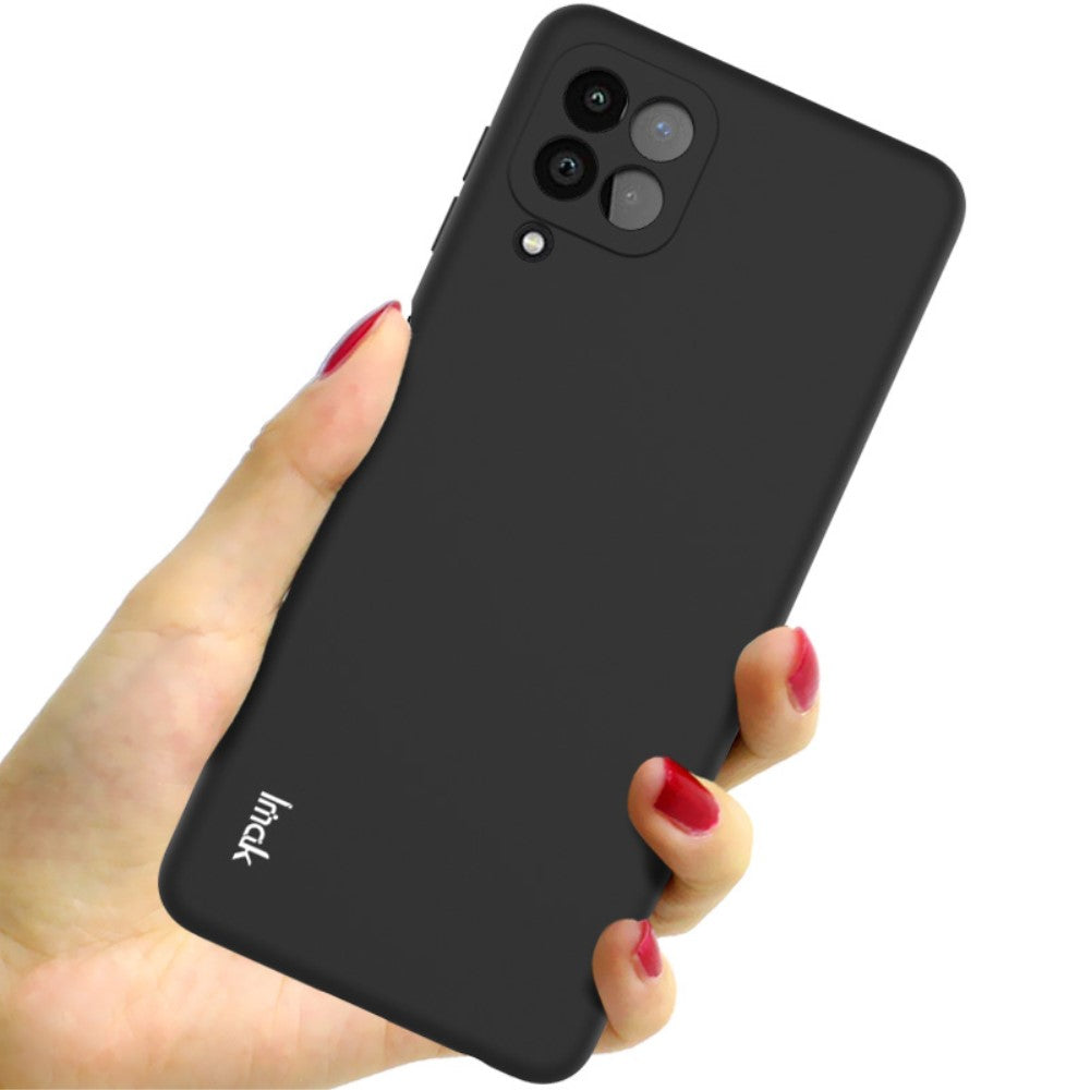 Galaxy A22 4G - IMAK UC2 Silikon Case schwarz