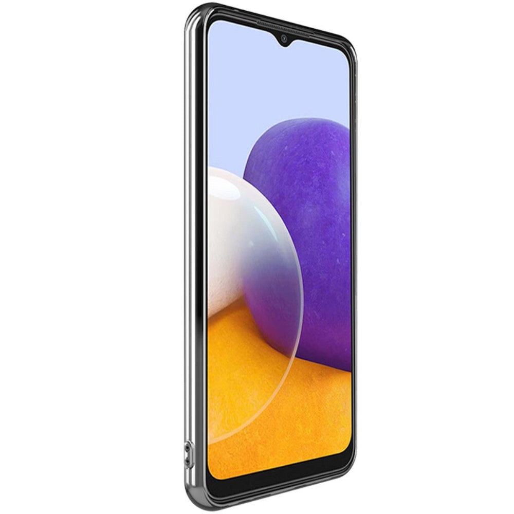 Galaxy A22 4G -  IMAK UX5 Silikon Case transparent