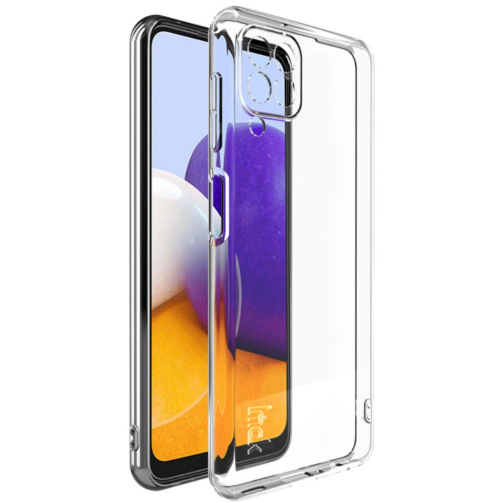 Galaxy A22 4G -  IMAK UX5 Silikon Case transparent