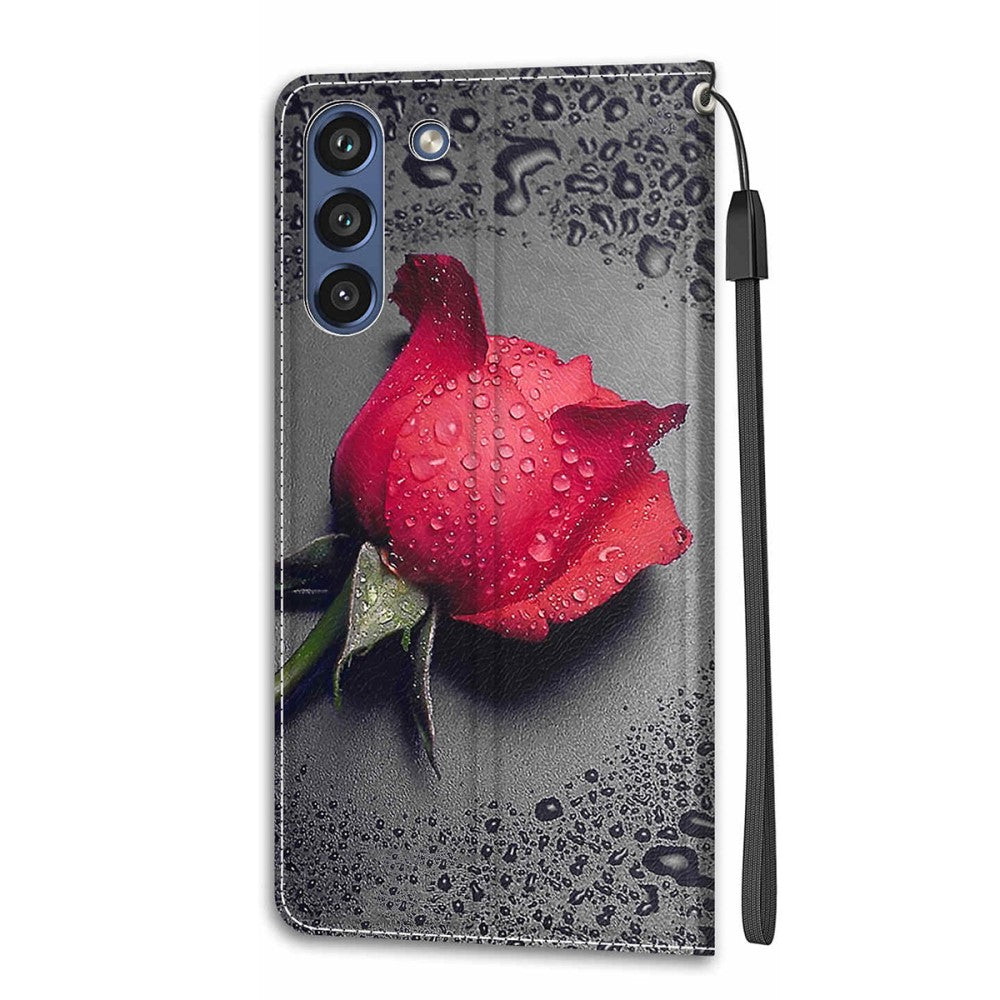 custodia Galaxy S21 FE - Custodia in pelle Rose