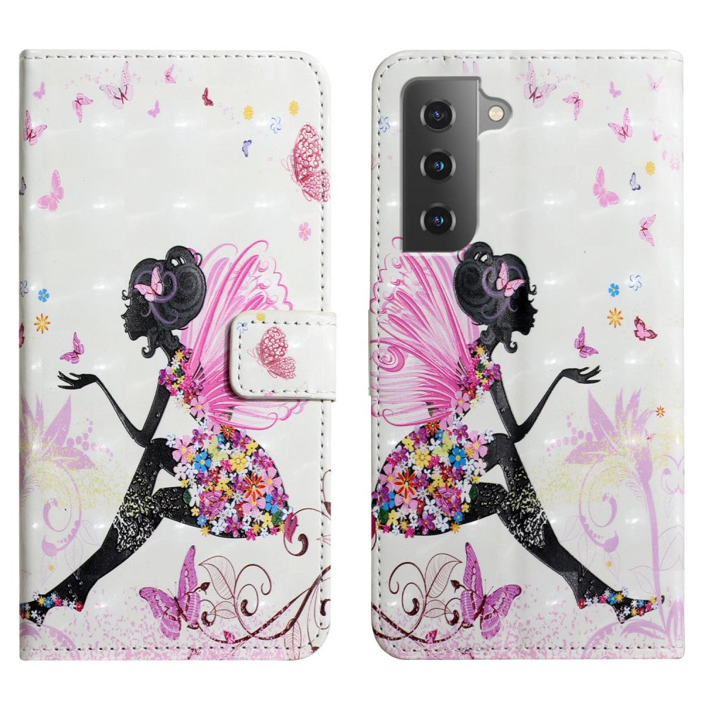 Galaxy S22+ - Etui Glitzer Effekt Elfe