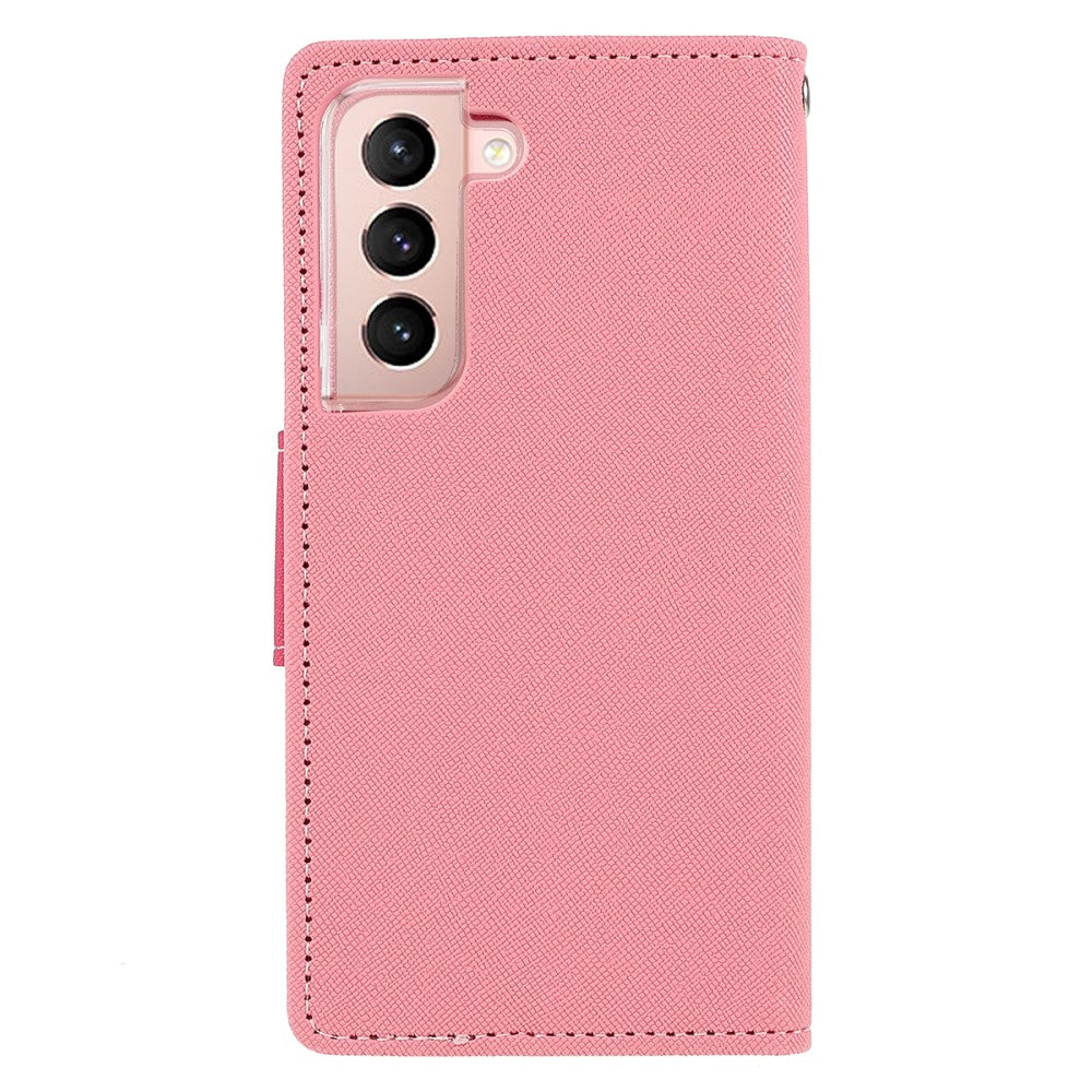 Galaxy S22 - Goospery Fancy Case Cover rosa