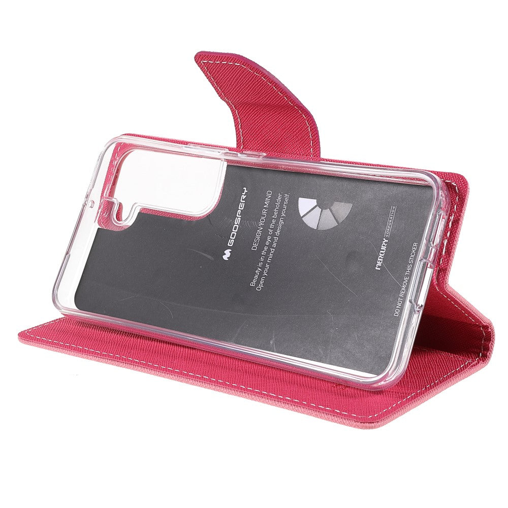 Galaxy S22 - Goospery Fancy Case Cover rosa
