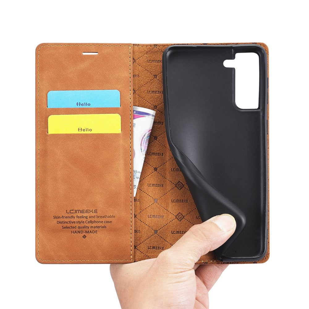 custodia Galaxy S22+ - Custodia Stand Flip nera