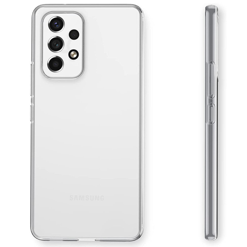 Galaxy A53 5G - Silikon Hülle inkl. Glas transparent