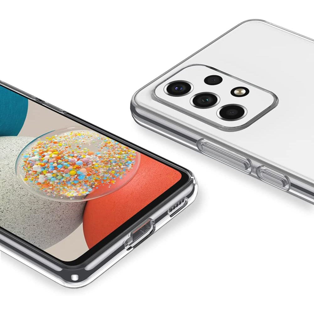 Galaxy A53 5G - Silikon Hülle inkl. Glas transparent