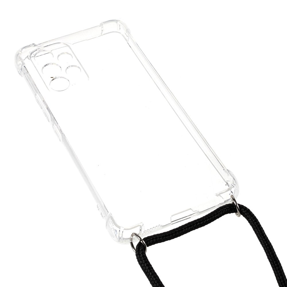 Galaxy A53 5G - Hülle mit Umhängeband transparent