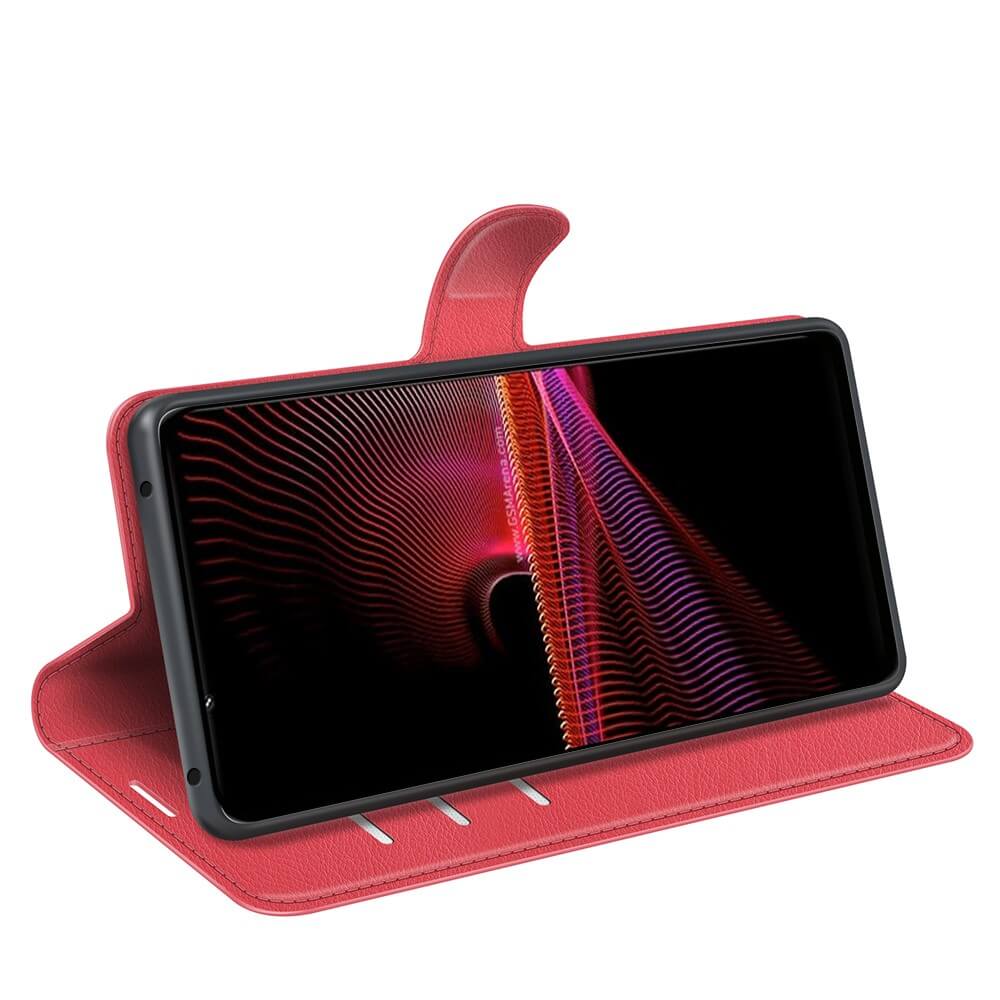 Sony Xperia 1 IV- Leder Etui Hülle