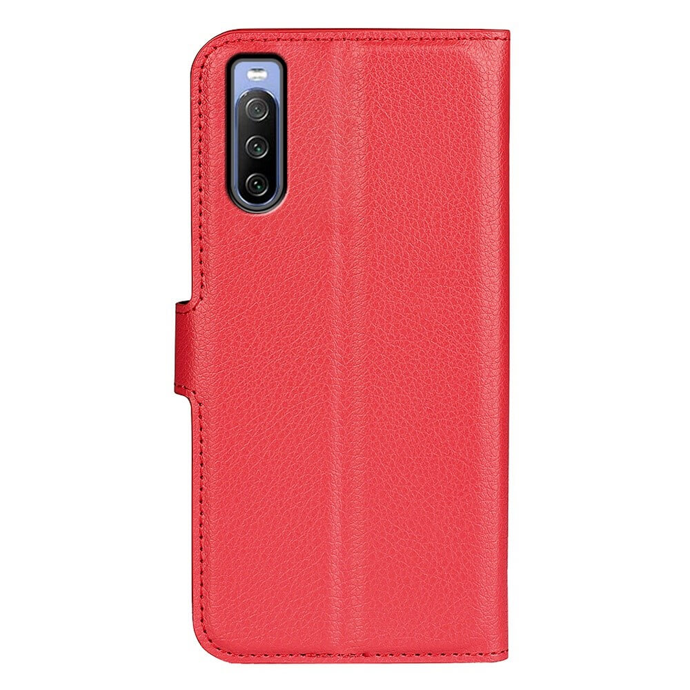 Sony Xperia 10 IV - Leder Etui Hülle