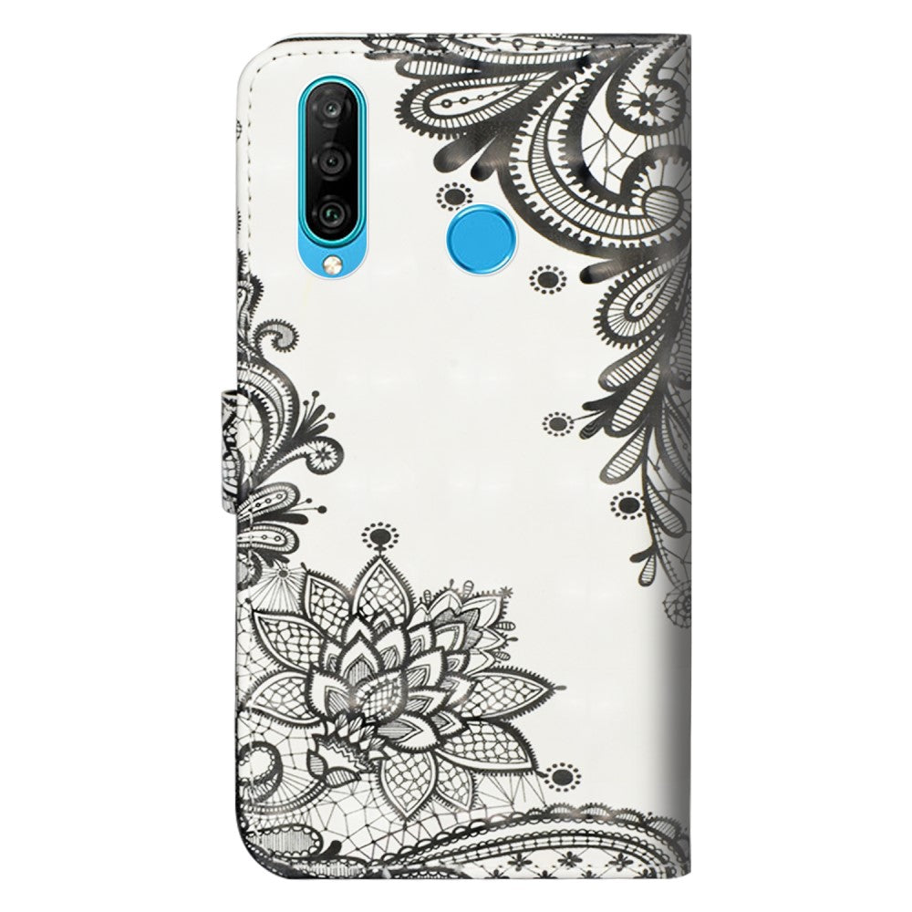Huawei P30 Lite - Etui Glitzer Effekt