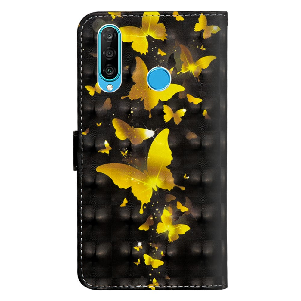 Huawei P30 Lite - Etui Glitzer Effekt