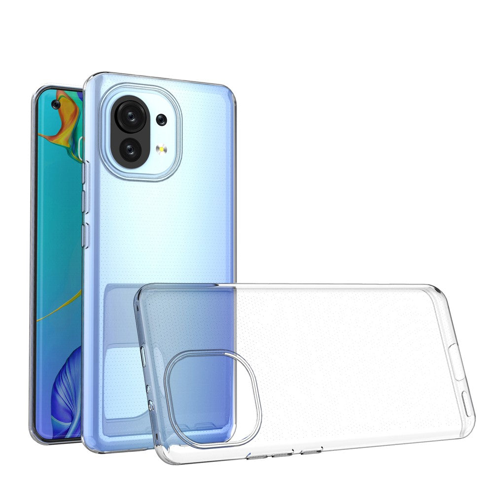 Xiaomi Mi 11 - Silikon Case Hülle transparent