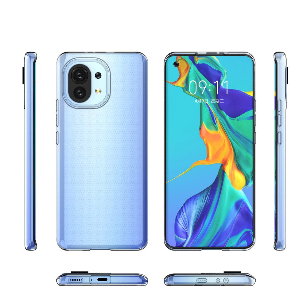 Xiaomi Mi 11 - Silikon Case Hülle transparent
