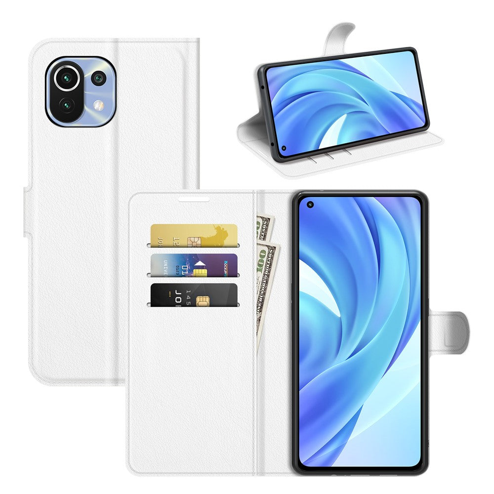 Xiaomi 11 Lite - Leder Etui Hülle