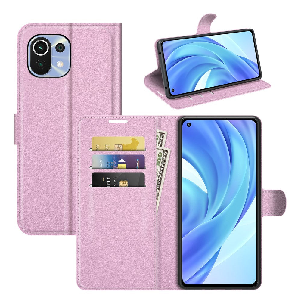 Xiaomi 11 Lite - Leder Etui Hülle
