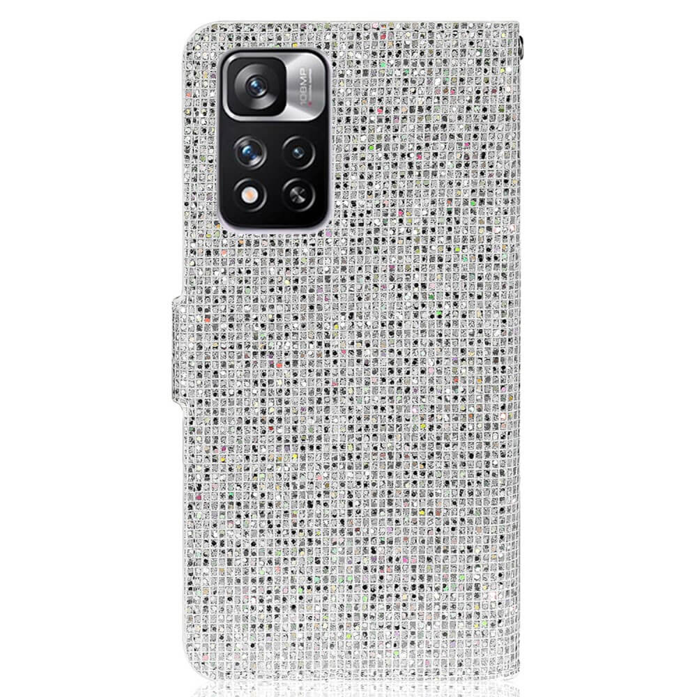 Xiaomi Redmi Note 11 Pro+ - Glitter Leather Case