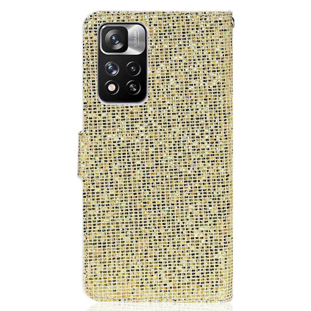 Xiaomi Redmi Note 11 Pro+ - Glitter Leather Case