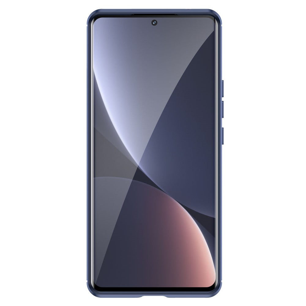 Xiaomi 12 Pro - Metal Carbon Look Case
