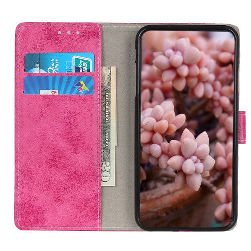 Google Pixel 6 - Vintage Etui Wildleder Optik