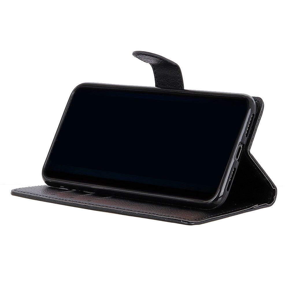 OPPO Find X3 Pro - Leder Etui Hülle schwarz