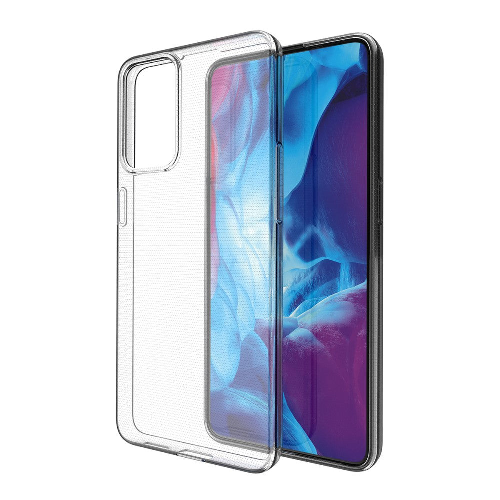 OPPO Reno6 Pro - Silikon Case Hülle transparent