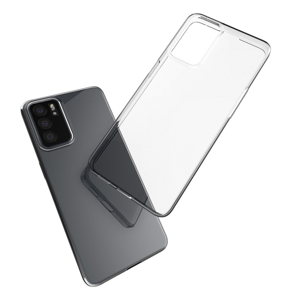 OPPO Reno6 Pro - Silikon Case Hülle transparent