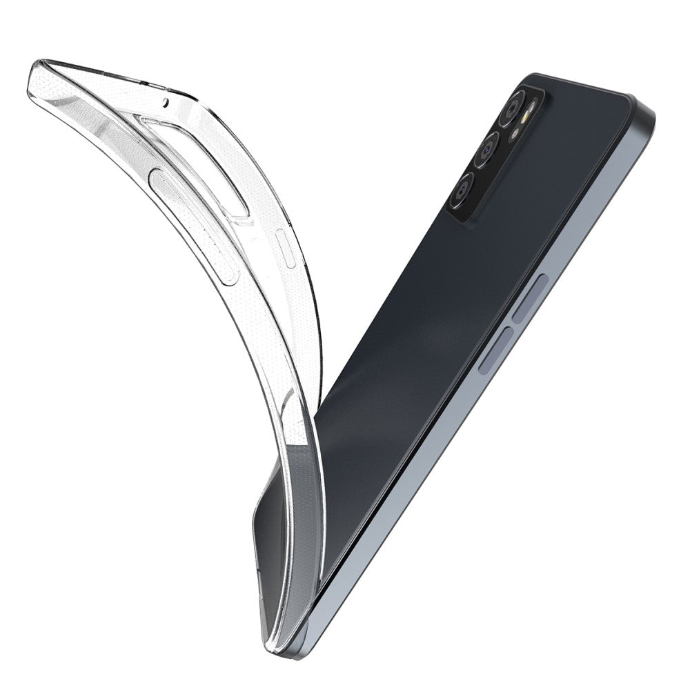 OPPO Reno6 Pro - Silikon Case Hülle transparent