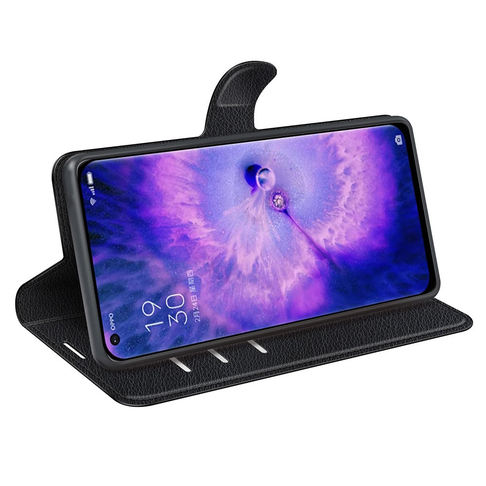 OPPO Find X5 - Leder Etui Hülle