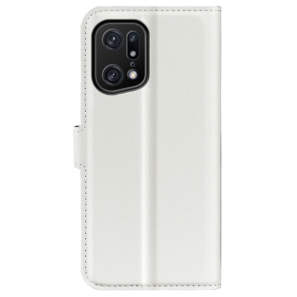 Oppo Find X5 Pro - Leather Case Cover