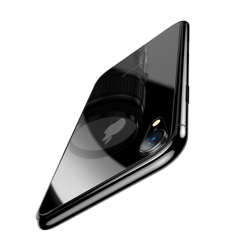 iPhone Xs Max  - BASEUS Panzerglas Front und Back Schutzfolie transparent