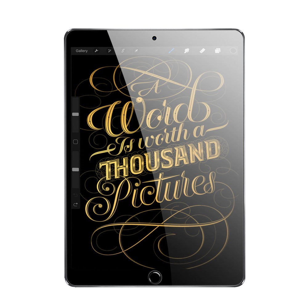 iPad 10.2 - Dux Ducis Panzerglas Front Schutzfolie transparent