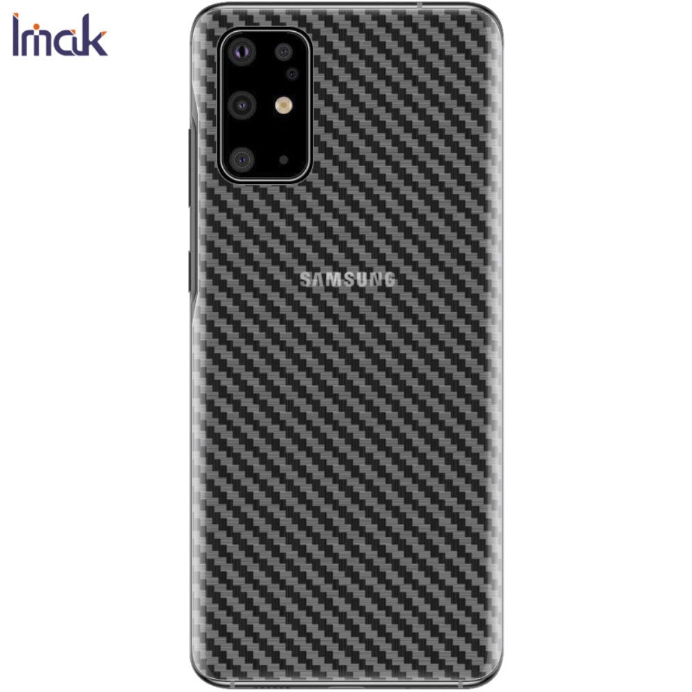 Galaxy S20+ Plus - IMAK PVC Rücken Schutzfolie Carbon Look