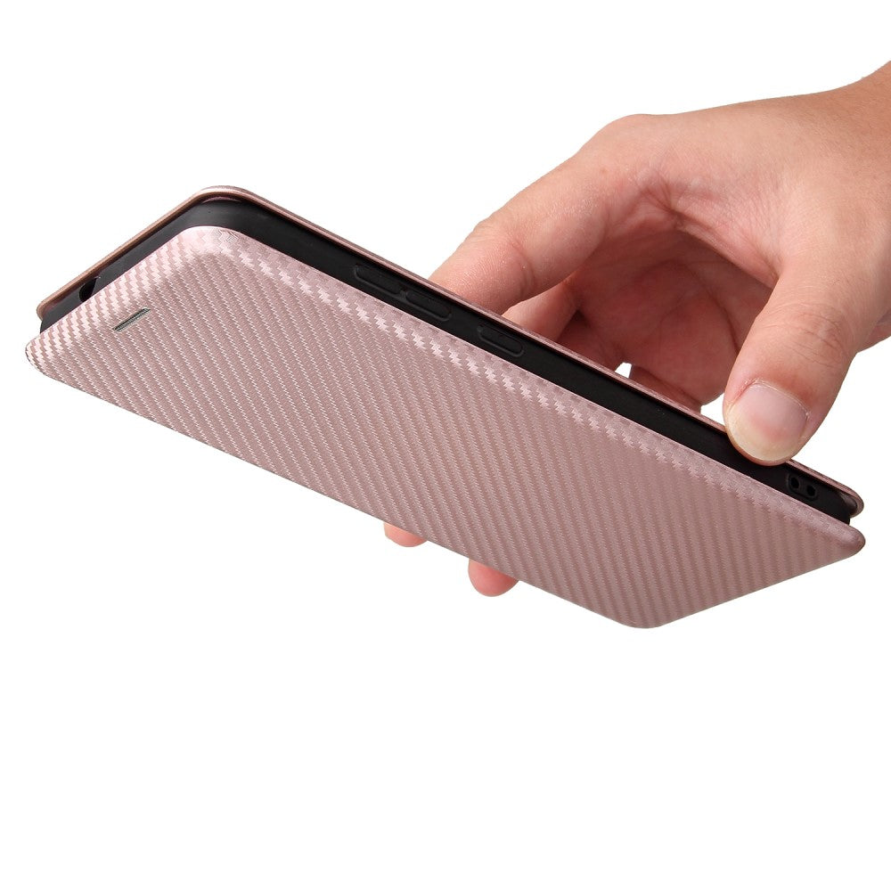 Nokia C20 - Carbon Look Flip Case Hülle