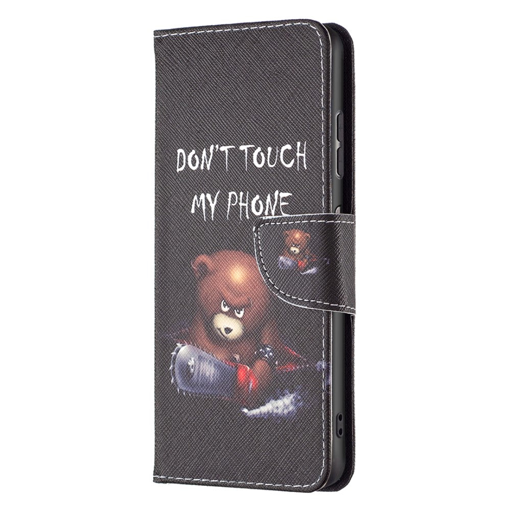 Nokia G11 / G21 - Leder Hülle Don't Touch