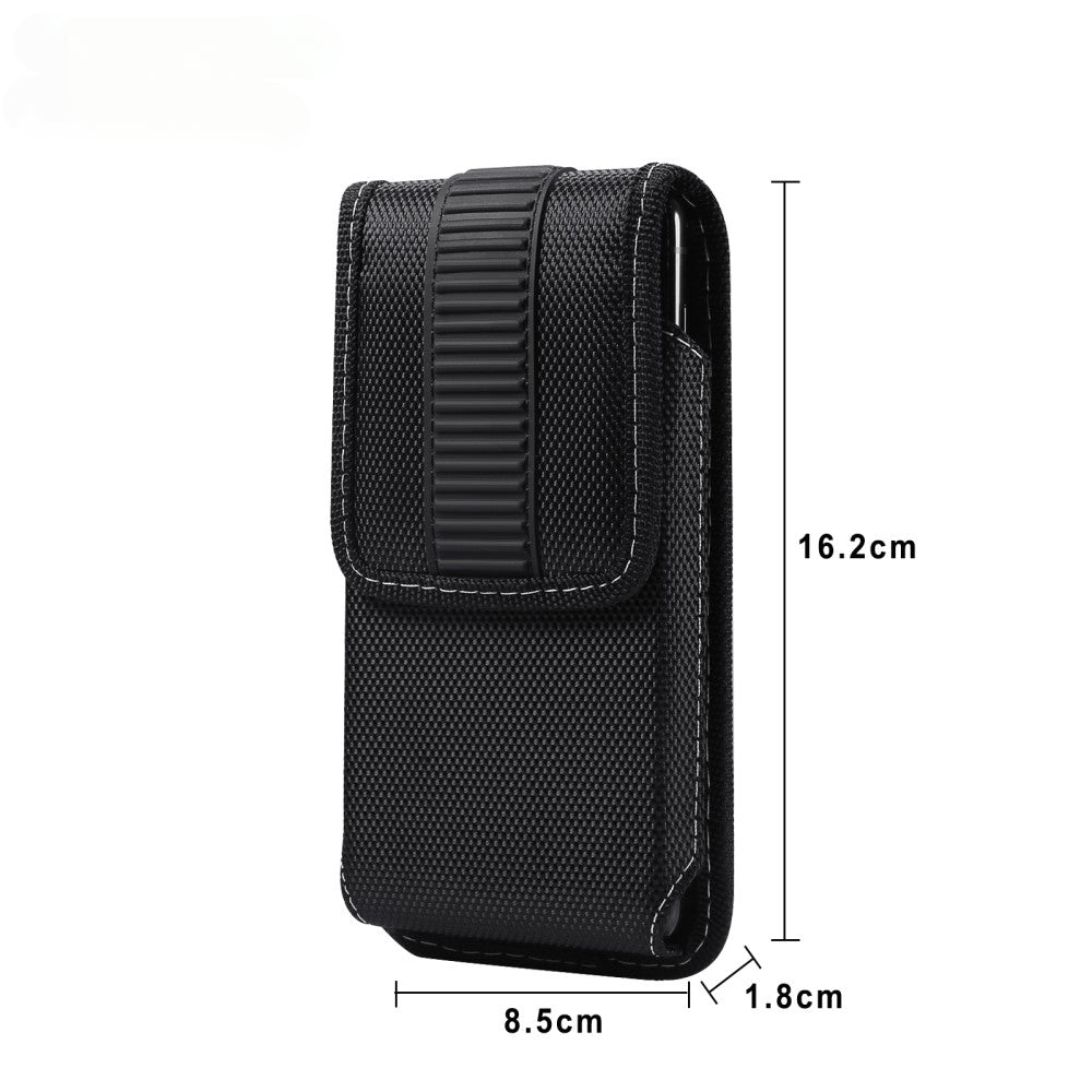 Vertikale Oxford Gurttasche mit Clip 16.2cm / L