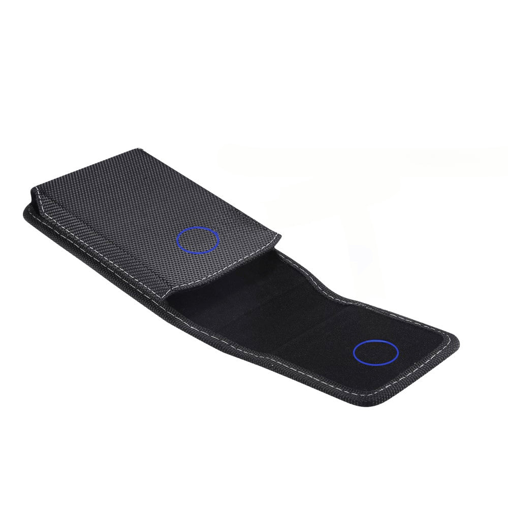 Vertikale Oxford Gurttasche mit Clip 17cm / XL