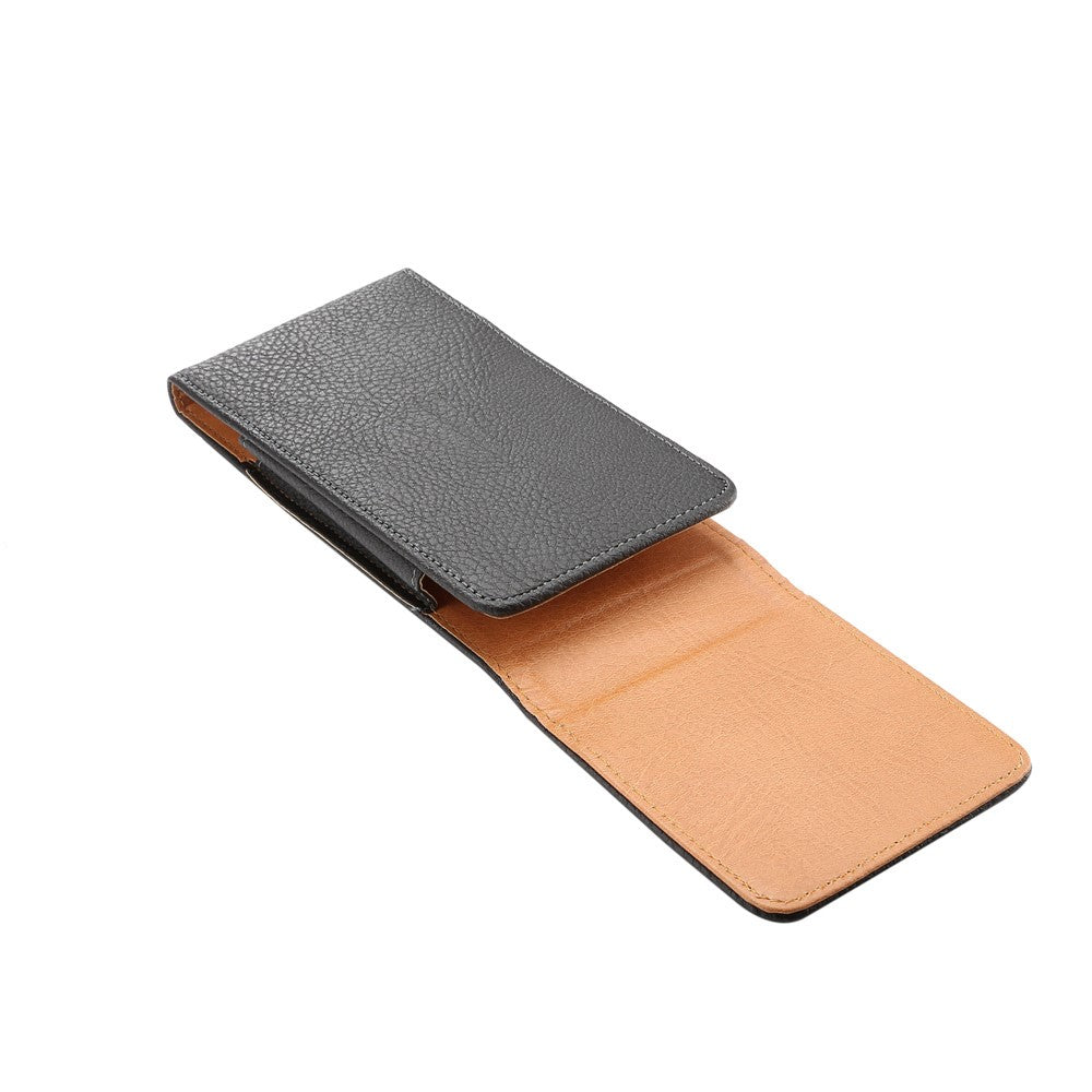 Universal - Vertikale Gurttasche L aus Kunstleder schwarz