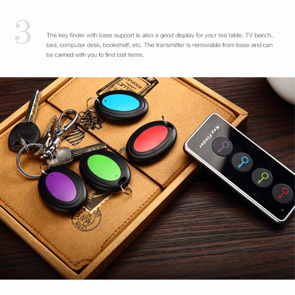 Schlüsselfinder Key Finder mit 4 Empfängern
