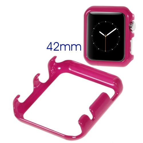 Apple Watch 42mm - Schutz Hard Case Hülle pink