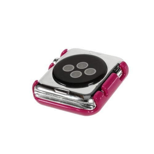 Apple Watch 42mm - Schutz Hard Case Hülle pink