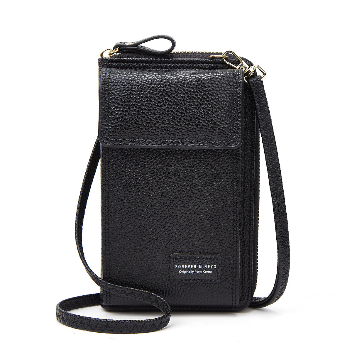 Shoulder Wallet With Smartphone Pocket