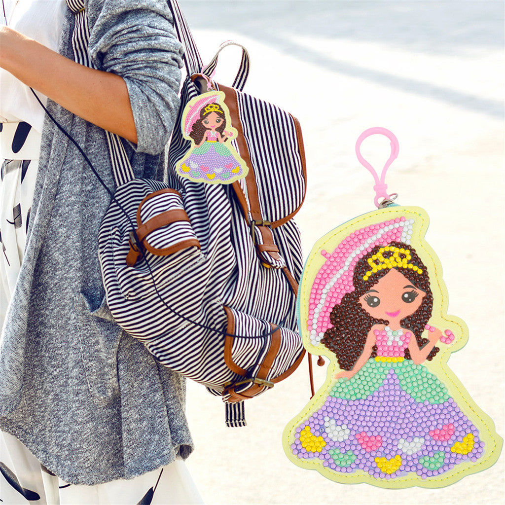 Diy Kit De Bricolage Paillettes Strass Pendentif