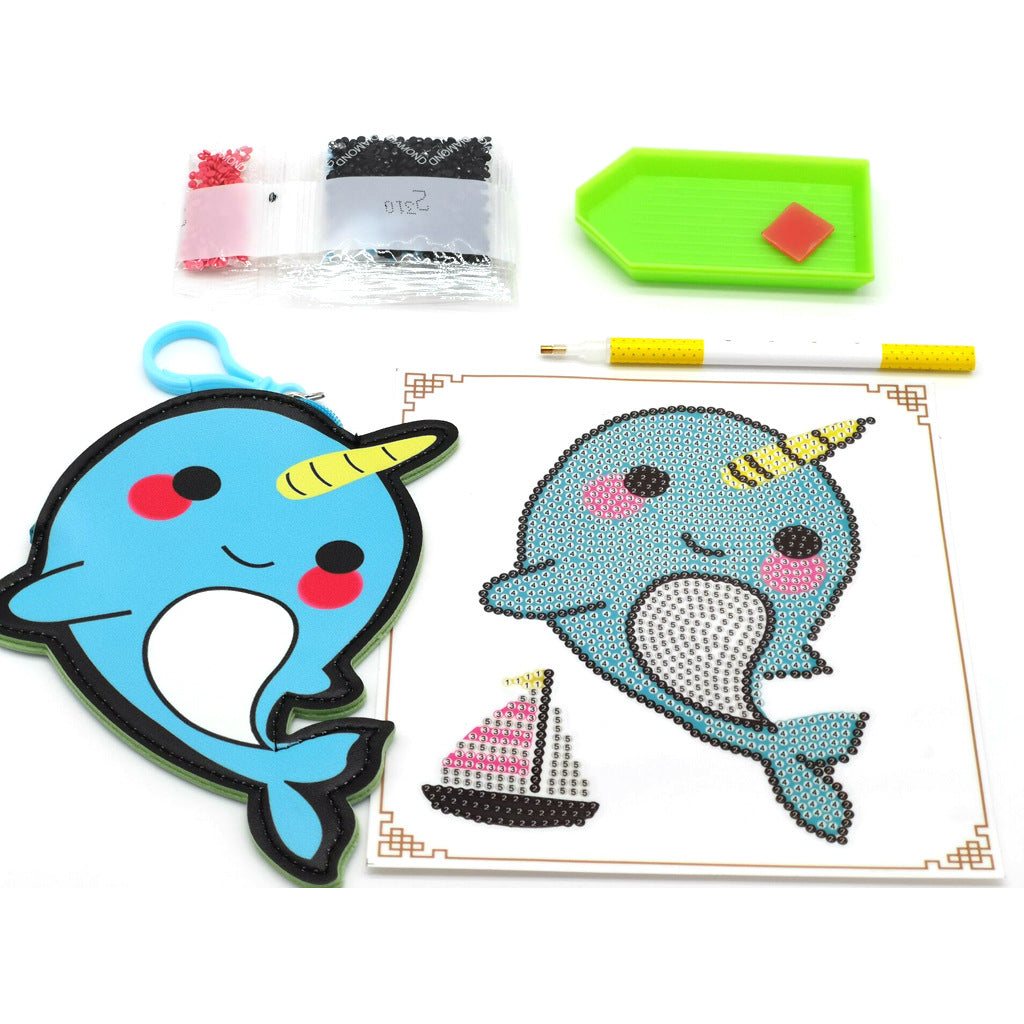 Diy Kit De Bricolage Paillettes Strass Pendentif