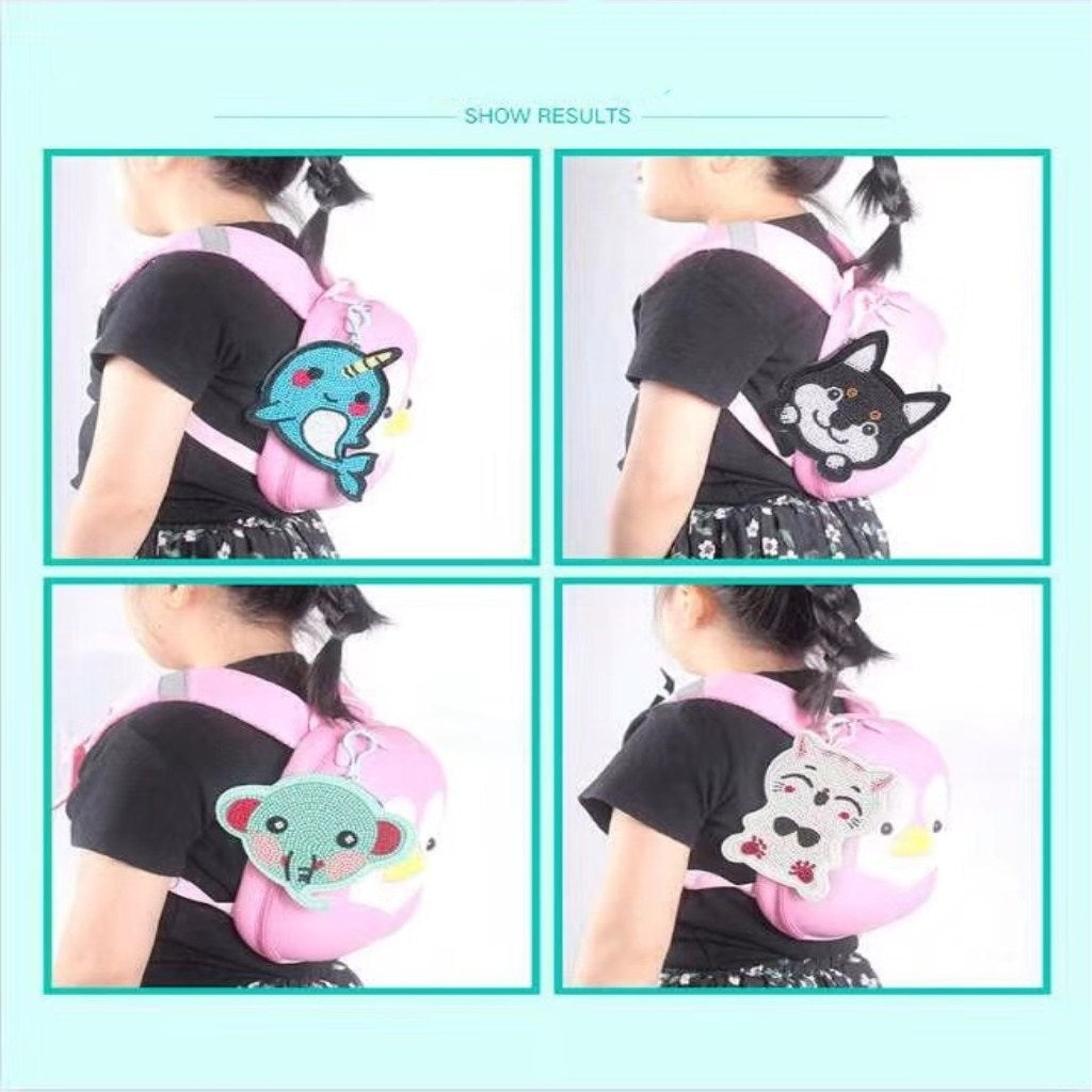 Diy Kit De Bricolage Paillettes Strass Pendentif